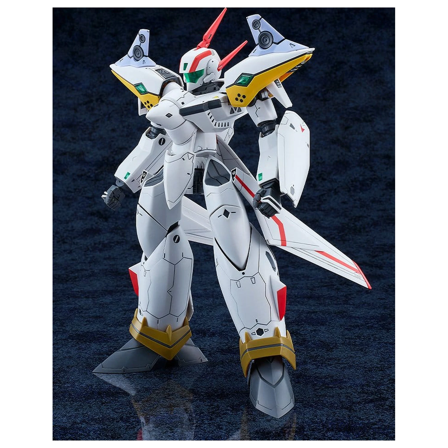 Macross Dynamite 7 Plastikmodellbausatz 1/72 PLAMAX VF-19P Excalibur (Planet Zola Patrol Corps) 23 cm Produktfoto