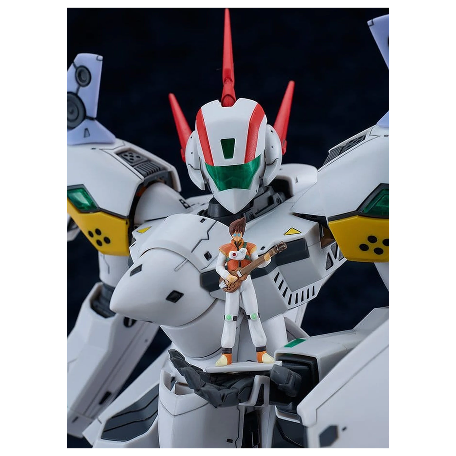 Macross Dynamite 7 Plastikmodellbausatz 1/72 PLAMAX VF-19P Excalibur (Planet Zola Patrol Corps) 23 cm Produktfoto