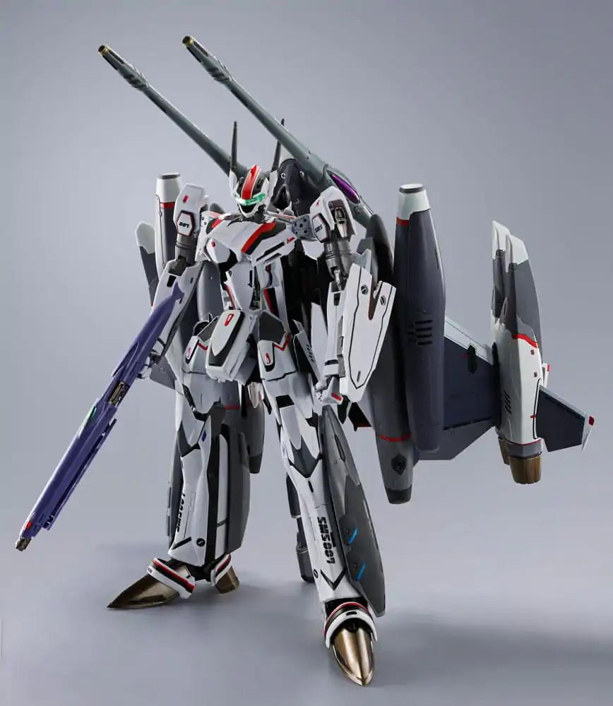 Macross Frontier DX Chogokin Actionfigur Tornado Messiah Valkyrie Alto Saotome Use Revival Ver. 25 cm termékfotó