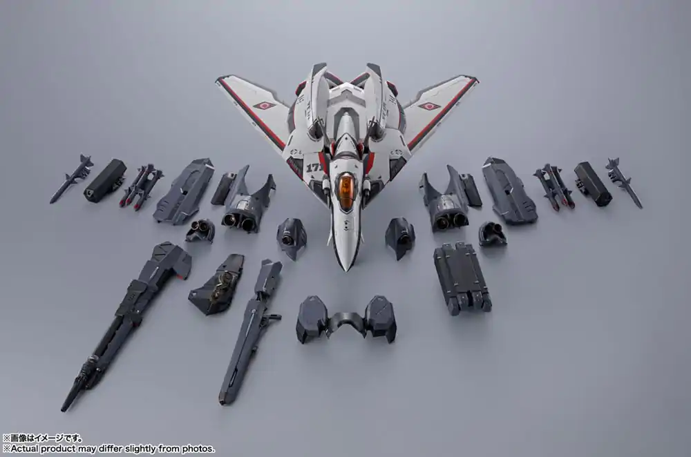 Macross Frontier DX Chogokin Actionfigur VF-171EX Armored Nightmare Plus (Alto Saotome Usw) Revival Ver. 30 cm Produktfoto