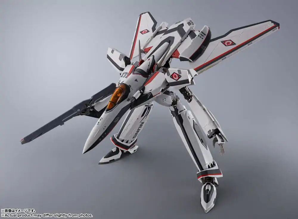 Macross Frontier DX Chogokin Actionfigur VF-171EX Armored Nightmare Plus (Alto Saotome Usw) Revival Ver. 30 cm Produktfoto
