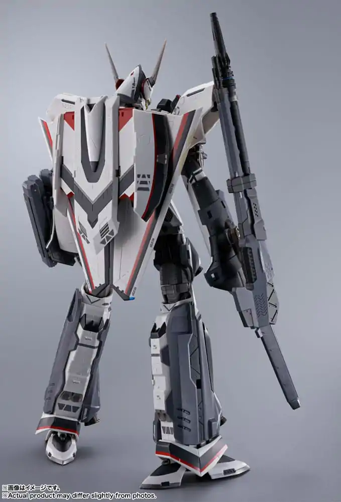 Macross Frontier DX Chogokin Actionfigur VF-171EX Armored Nightmare Plus (Alto Saotome Usw) Revival Ver. 30 cm Produktfoto