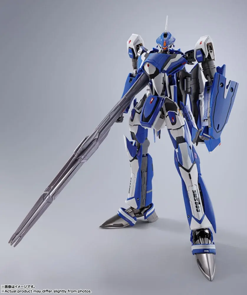 Macross Frontier DX Chogokin Actionfigur VF-25G Super Messiah Valkyrie (Michael Blanc Use) Revival Ver. 30 cm Produktfoto