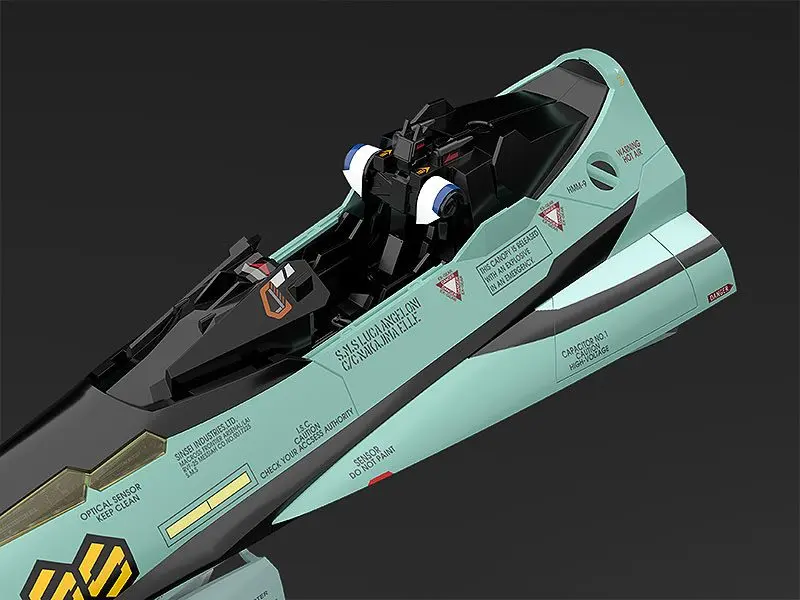 Macross Frontier Plastic Model Kit PLAMAX MF-59: minimum factory Fighter Nose Collection RVF-25 Messiah Valkyrie (Luca Angeloni's Fighter) 34 cm Produktfoto