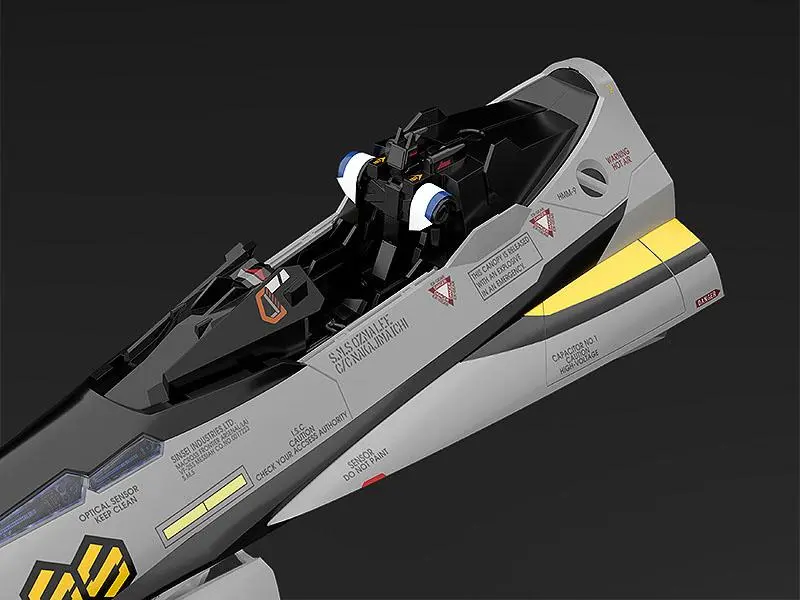 Macross Frontier Plastic Model Kit PLAMAX MF-63: minimum factory Fighter Nose Collection VF-25S (Ozma Lee's Fighter) 34 cm Produktfoto
