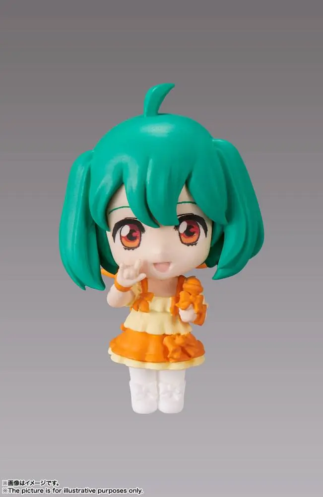 Macross Frontier TINY SESSION VF-25G MESSIAH VALKYRIE (MICHAEL USE) with RANKA 10 cm Produktfoto