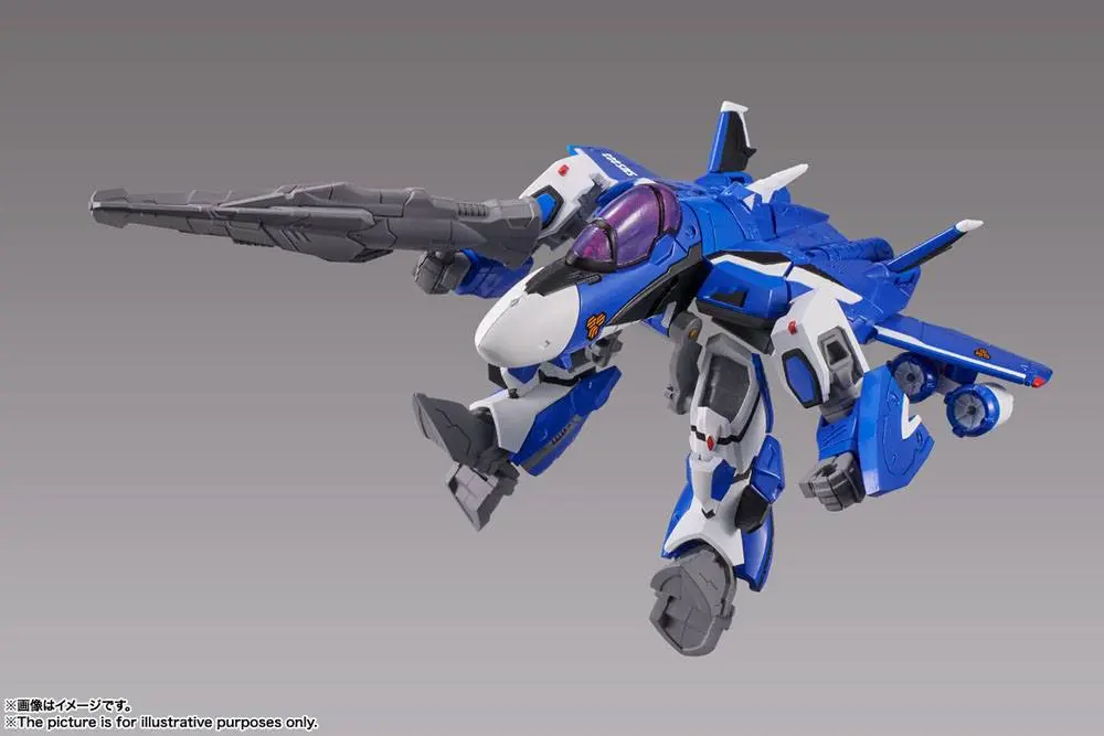 Macross Frontier TINY SESSION VF-25G MESSIAH VALKYRIE (MICHAEL USE) with RANKA 10 cm Produktfoto