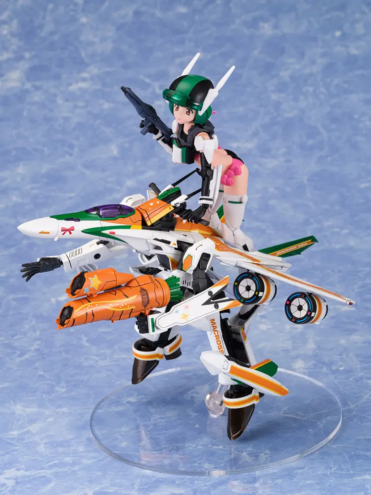 Macross Frontier Plastic Model Kit VF-25F Messiah Ranka Lee Macross 40th Anniversary 22 cm Produktfoto