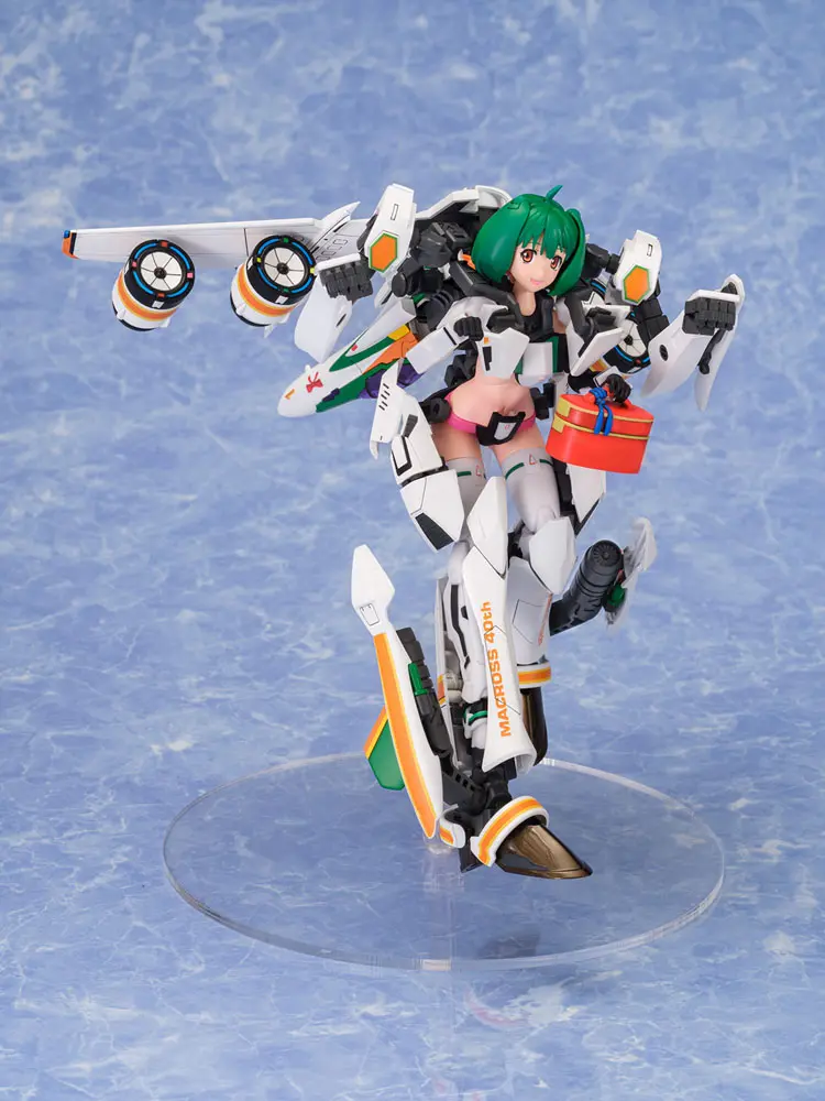 Macross Frontier Plastic Model Kit VF-25F Messiah Ranka Lee Macross 40th Anniversary 22 cm Produktfoto