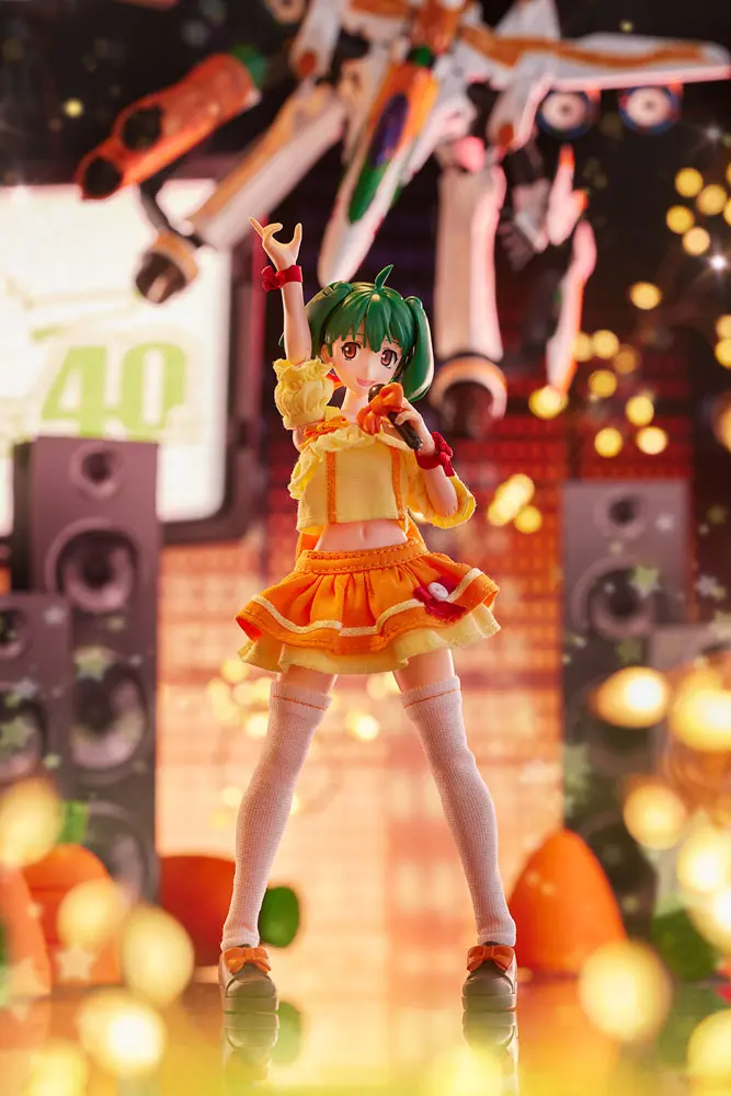 Macross Frontier Plastic Model Kit VF-25F Messiah Ranka Lee Macross 40th Anniversary 22 cm Produktfoto