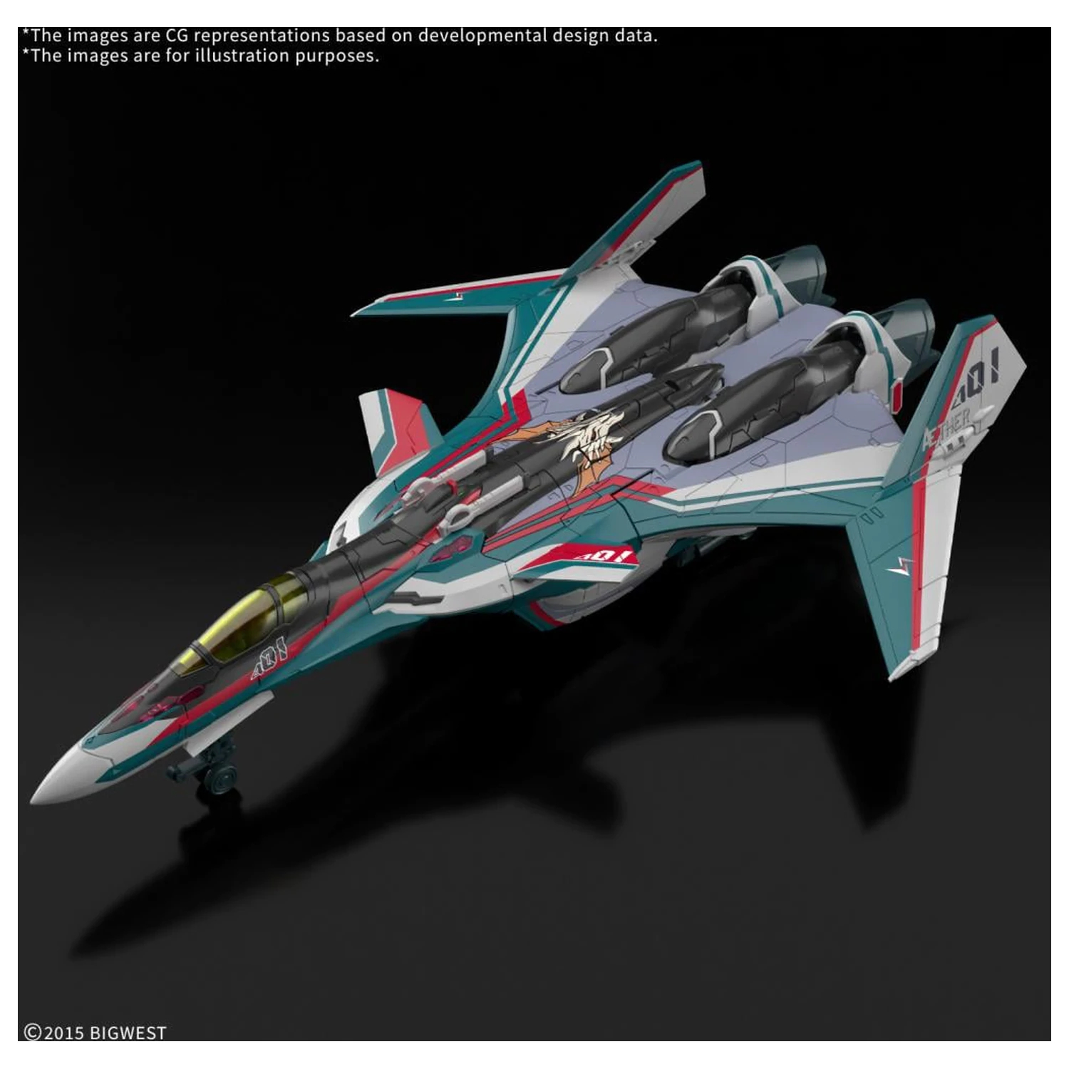 Macross HG 1/100 VF-31S Siegfried (Arad Moders Use) Modell Bausatz Produktfoto