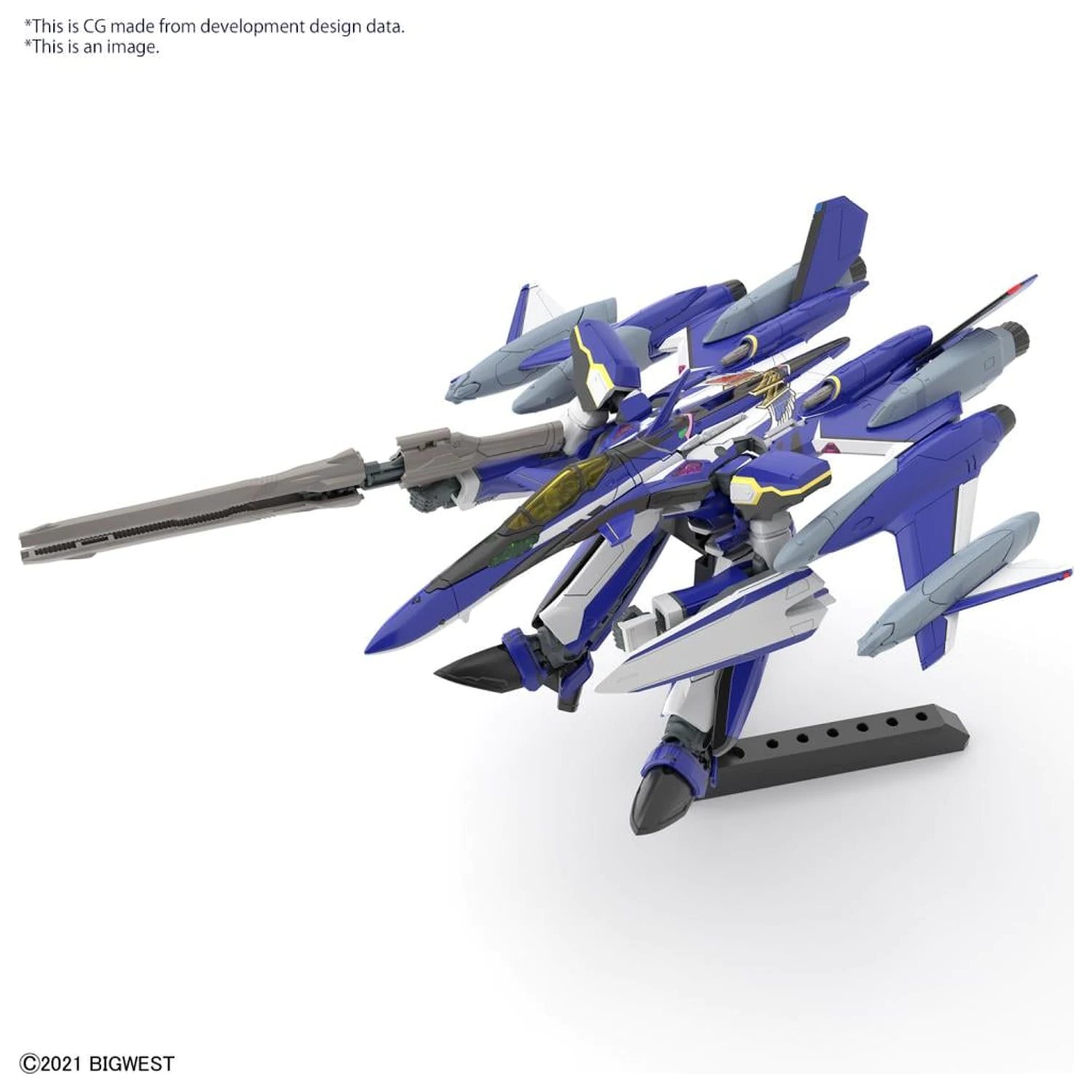 MACROSS HG 1/100 YF-29 Durandal Valkyrie Full Set Modellbausatz Produktfoto