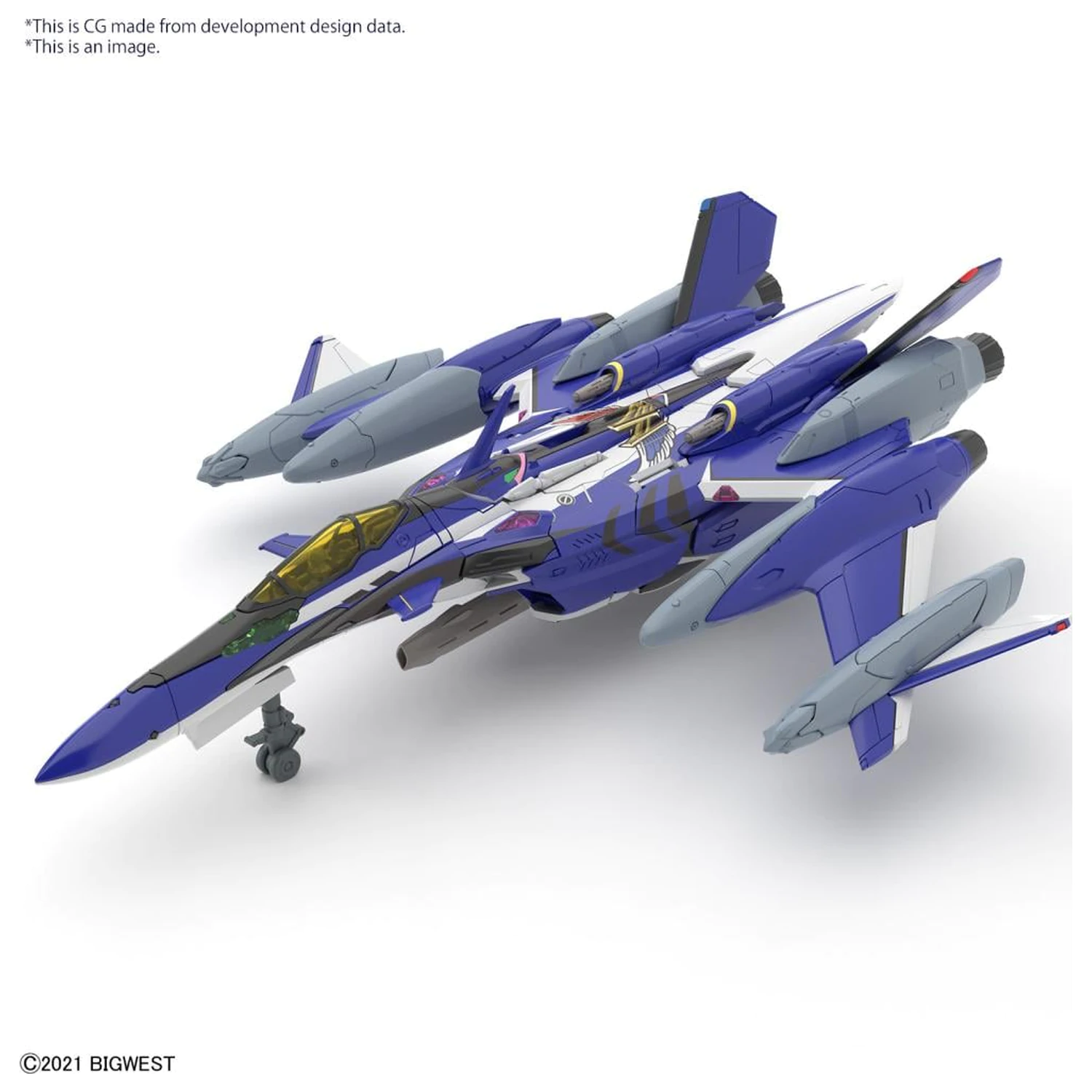 MACROSS HG 1/100 YF-29 Durandal Valkyrie Full Set Modellbausatz Produktfoto