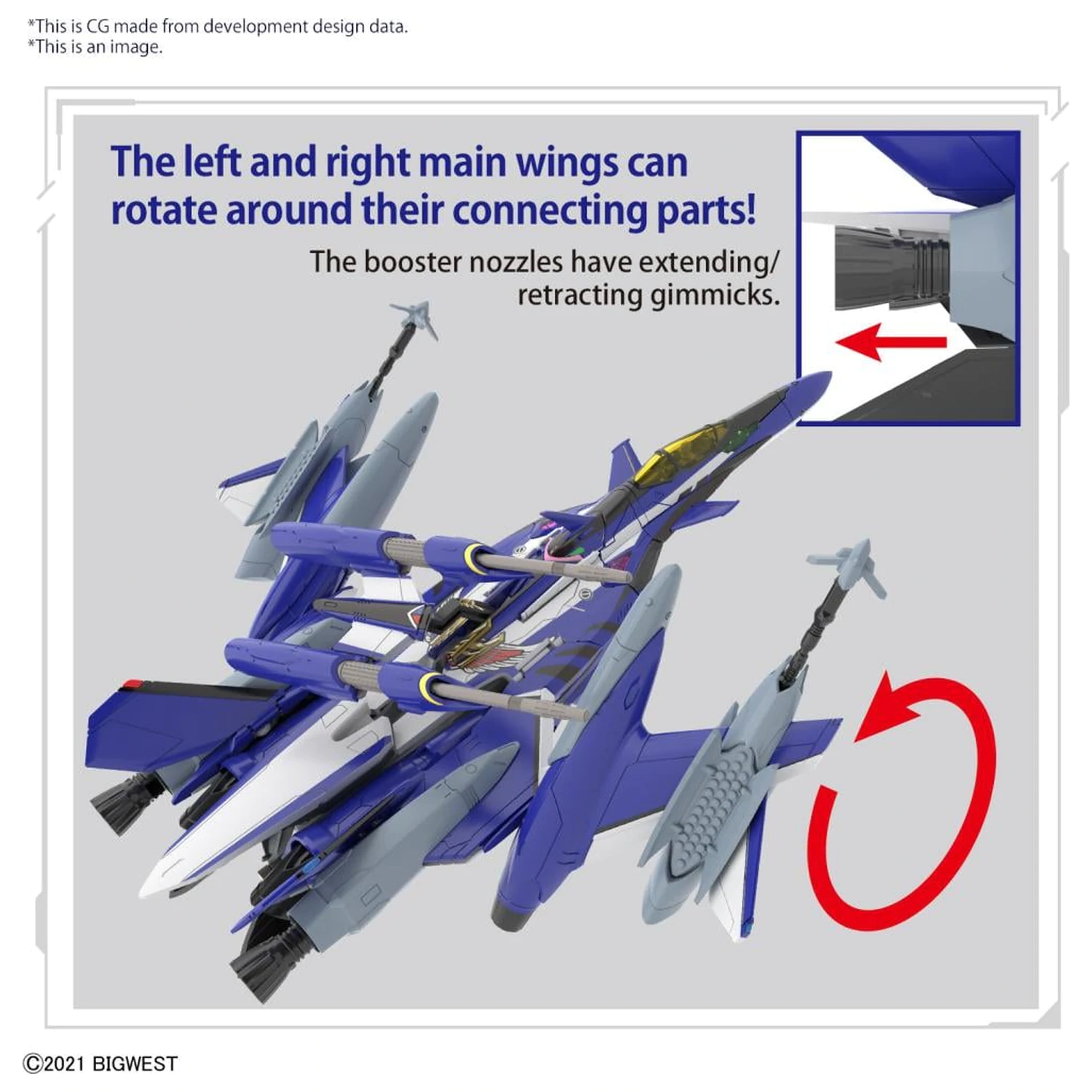 MACROSS HG 1/100 YF-29 Durandal Valkyrie Full Set Modellbausatz Produktfoto