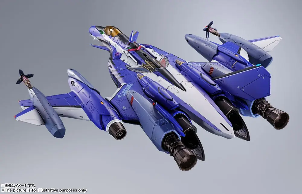 Macross Movie: Absolut Live DX Chogokin Diecast Actionfigur YF-29 Durandal (Maximilian Genius) Full Set Pack 22 cm Produktfoto
