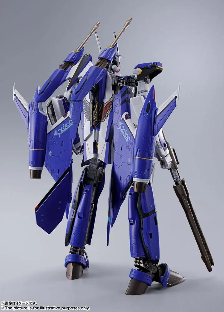 Macross Movie: Absolut Live DX Chogokin Diecast Actionfigur YF-29 Durandal (Maximilian Genius) Full Set Pack 22 cm Produktfoto