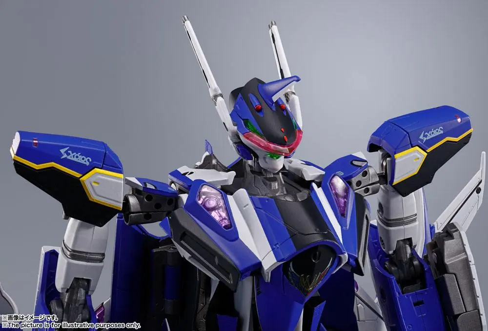 Macross Movie: Absolut Live DX Chogokin Diecast Actionfigur YF-29 Durandal (Maximilian Genius) Full Set Pack 22 cm Produktfoto