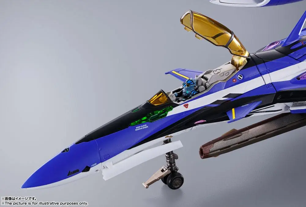 Macross Movie: Absolut Live DX Chogokin Diecast Actionfigur YF-29 Durandal (Maximilian Genius) Full Set Pack 22 cm Produktfoto