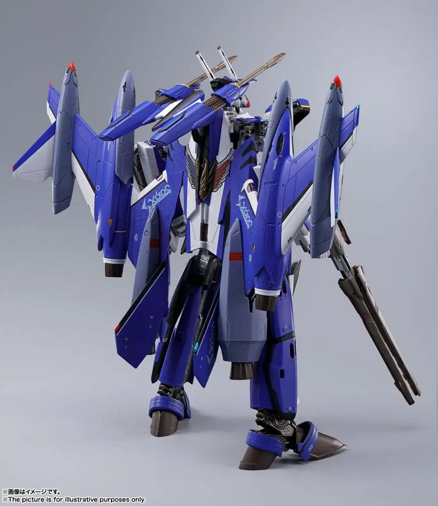 Macross Movie: Absolut Live DX Chogokin Diecast Actionfigur YF-29 Durandal (Maximilian Genius) Full Set Pack 22 cm Produktfoto