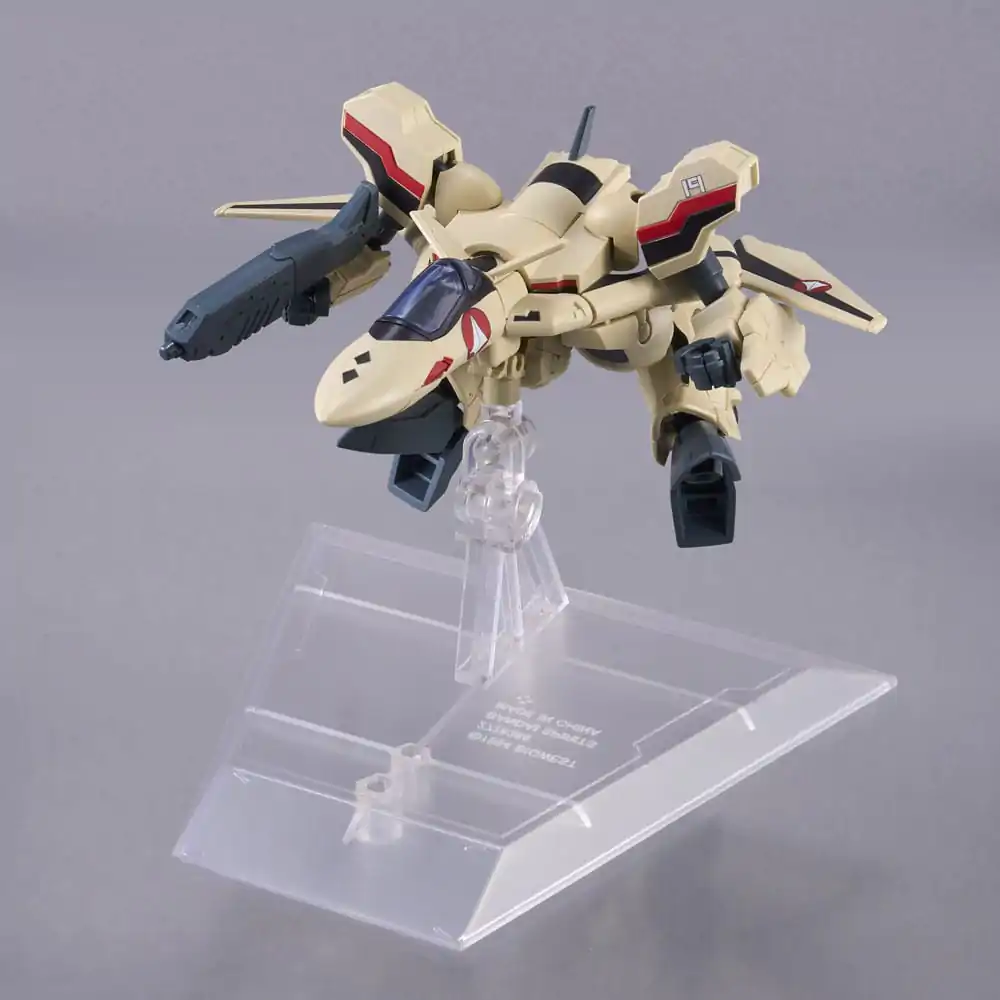 Macross Plus Tiny Session Fahrzeug mit Actionfigur YF-19 (Isamu Alva Dyson Use) with Myung Fang Love 11 cm Produktfoto