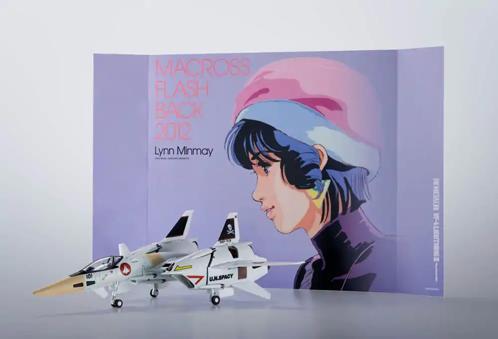 Macross The Super Dimension Fortress Hi-Metal R Actionfigur VF-4 Lightning III -Flash Back 2012- 29 cm termékfotó