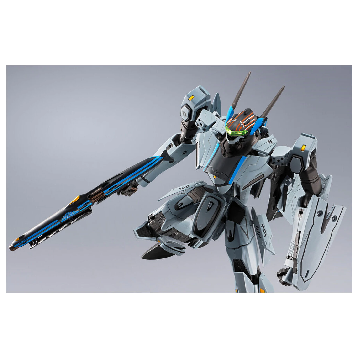 Macross VF-25 Messiah Valkyrie Top Gun Maverick Ver. Figur 25 cm Produktfoto