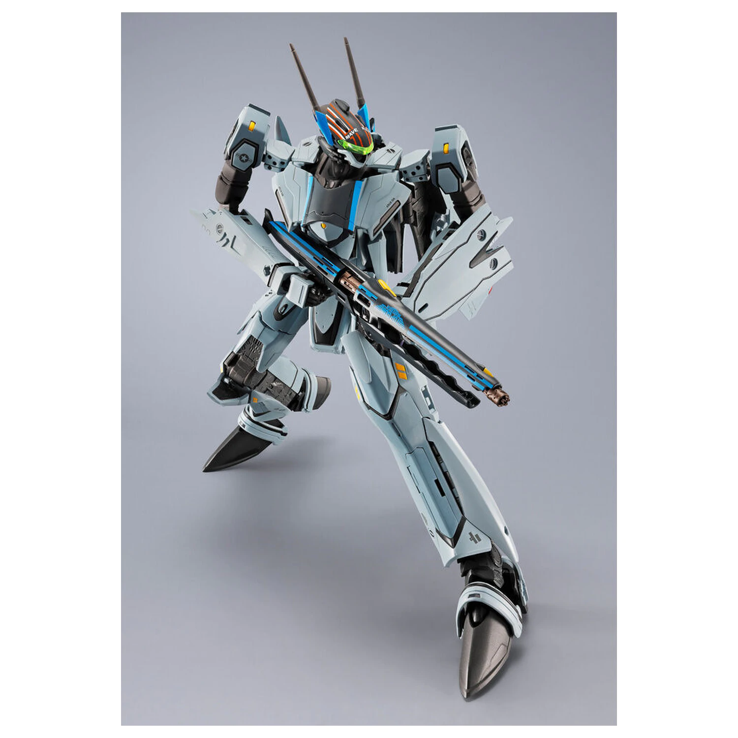 Macross VF-25 Messiah Valkyrie Top Gun Maverick Ver. Figur 25 cm Produktfoto