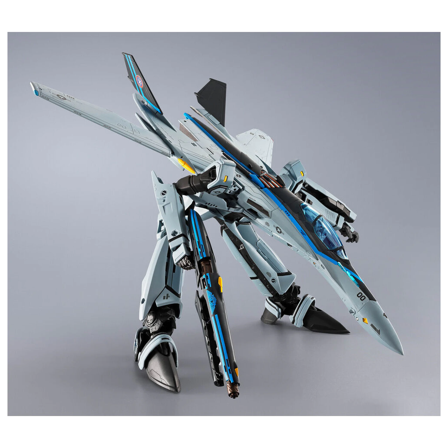 Macross VF-25 Messiah Valkyrie Top Gun Maverick Ver. Figur 25 cm Produktfoto