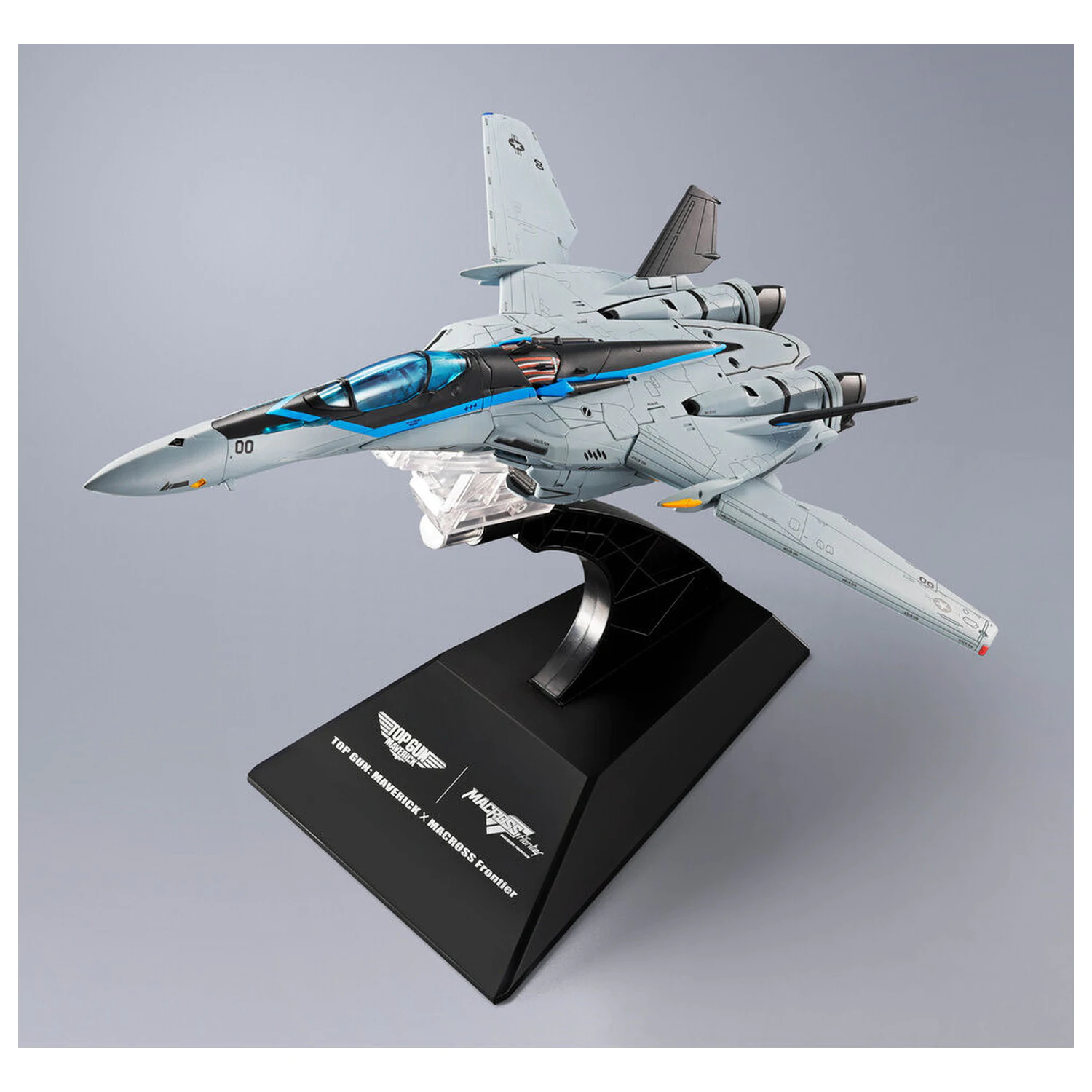 Macross VF-25 Messiah Valkyrie Top Gun Maverick Ver. Figur 25 cm Produktfoto
