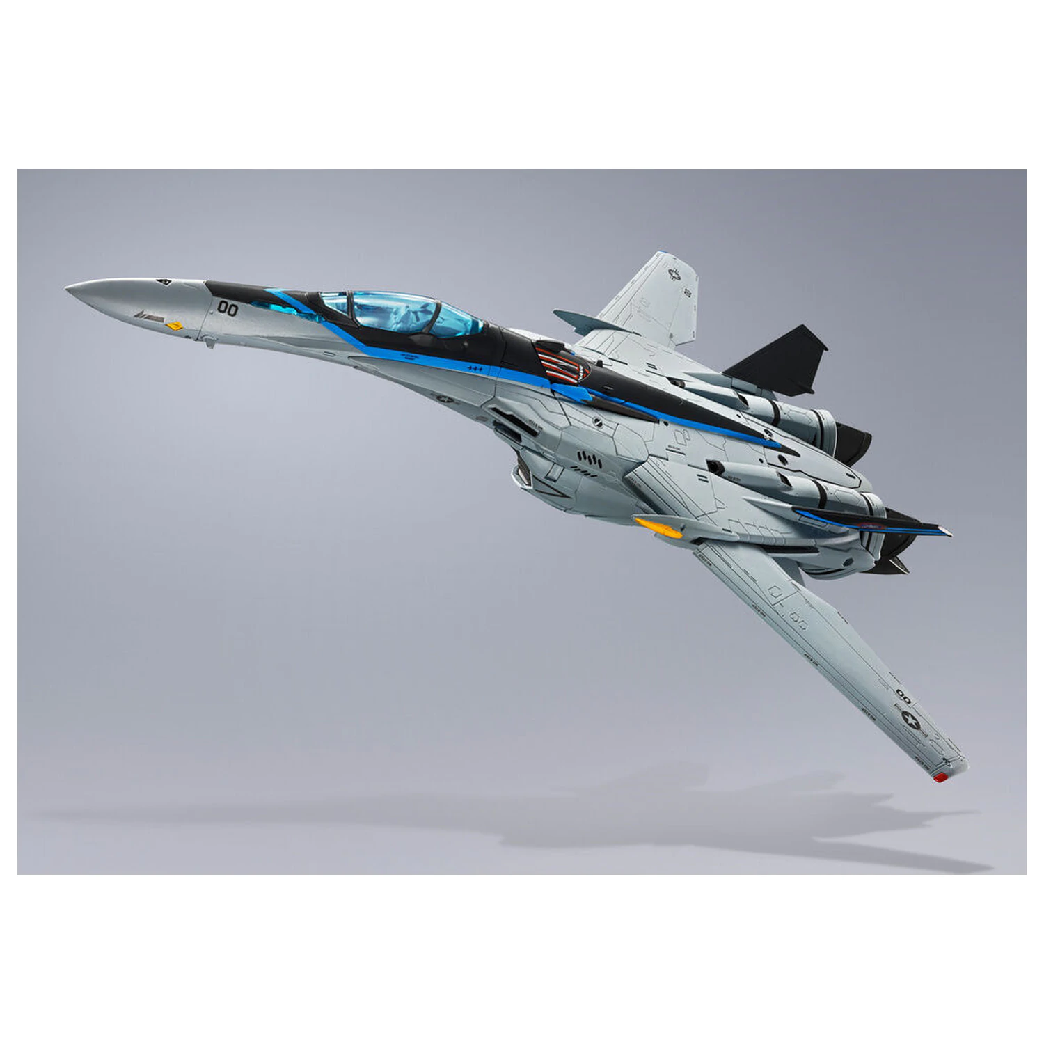Macross VF-25 Messiah Valkyrie Top Gun Maverick Ver. Figur 25 cm Produktfoto