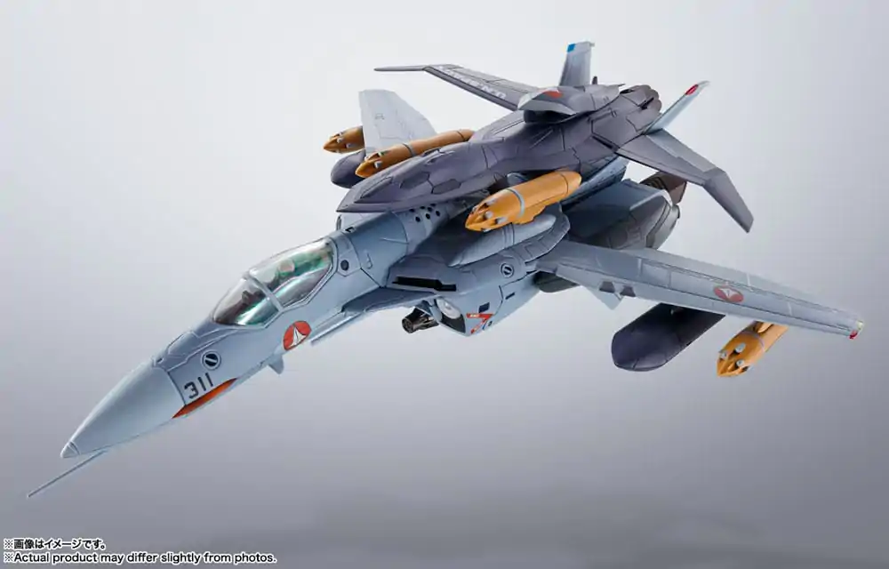 Macross Zero Hi-Metal R Actionfigur VF-0A Phoenix (Shin Kudo Use) & QF-2200D-B Ghost 30 cm termékfotó