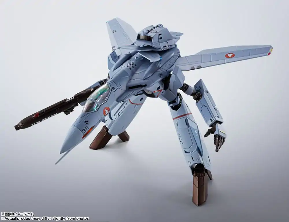 Macross Zero Hi-Metal R Actionfigur VF-0A Phoenix (Shin Kudo Use) & QF-2200D-B Ghost 30 cm termékfotó