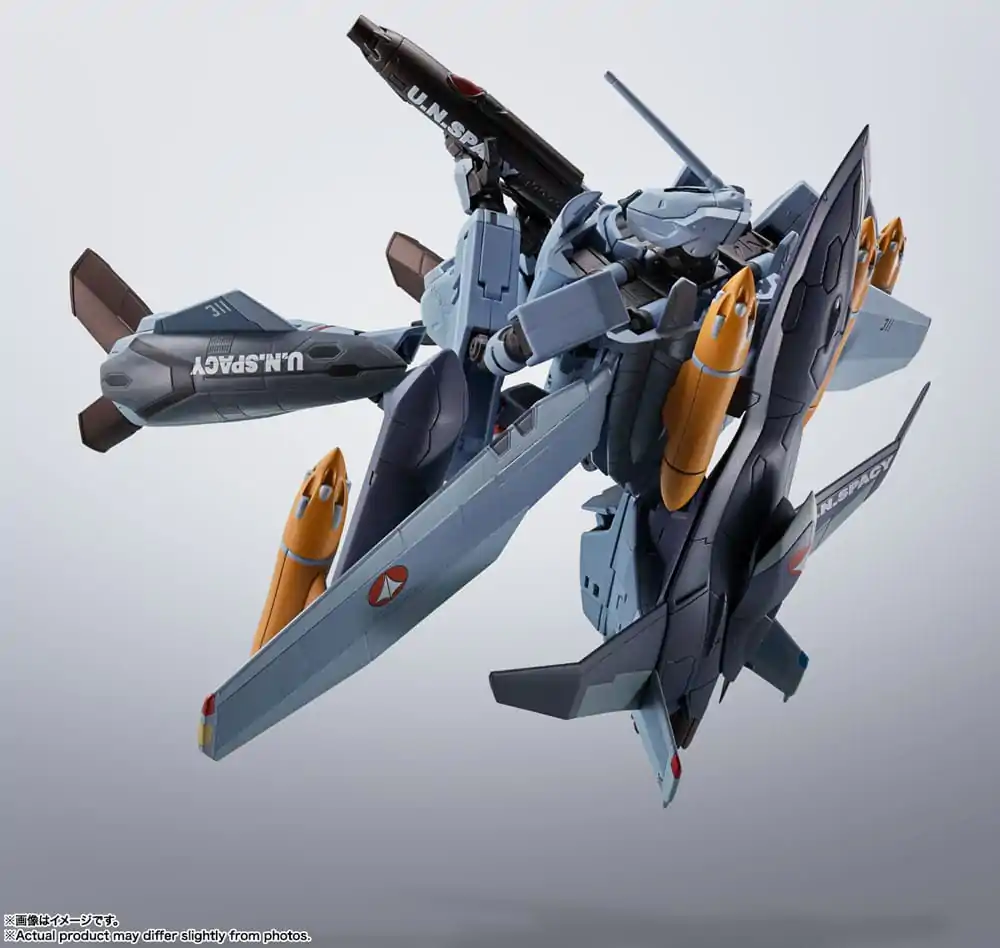 Macross Zero Hi-Metal R Actionfigur VF-0A Phoenix (Shin Kudo Use) & QF-2200D-B Ghost 30 cm termékfotó