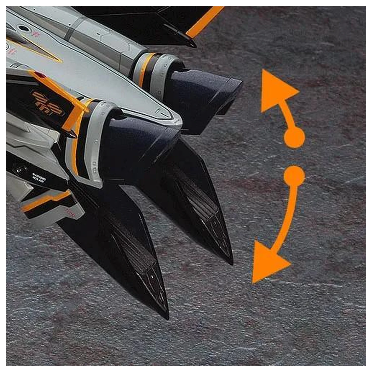 Macross Zero Sv-51γ Nora Type Modellbausatz 1/72 Produktfoto