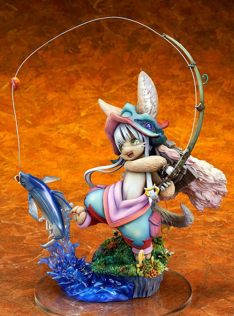 Made in Abyss PVC Statue 1/8 Nanachi Gankimasu Fishing 23 cm Produktfoto