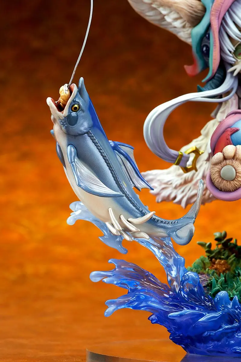 Made in Abyss PVC Statue 1/8 Nanachi Gankimasu Fishing 23 cm Produktfoto
