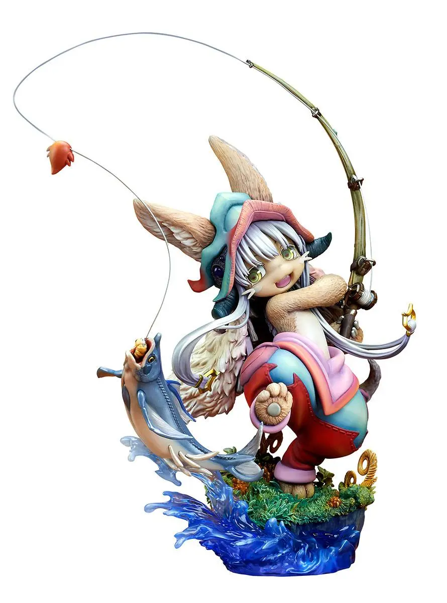 Made in Abyss PVC Statue 1/8 Nanachi Gankimasu Fishing 23 cm Produktfoto