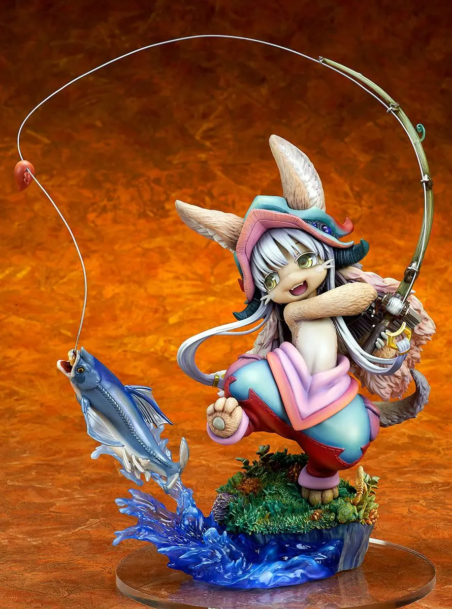 Made in Abyss PVC Statue 1/8 Nanachi Gankimasu Fishing 23 cm Produktfoto