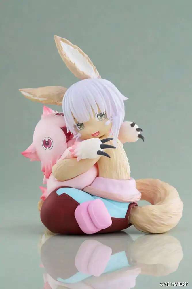 Made in Abyss: The Golden City of the Scorching Sun PVC Statue Desktop Niedliche Figur Nanachi & Mitty Reissue 13 cm Produktfoto