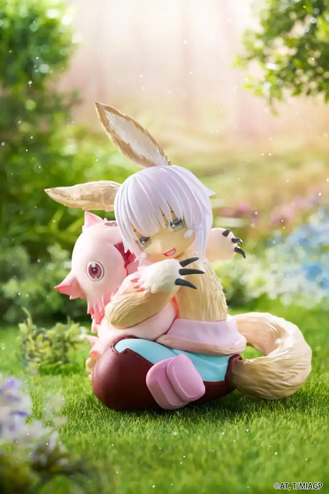 Made in Abyss: The Golden City of the Scorching Sun PVC Statue Desktop Niedliche Figur Nanachi & Mitty Reissue 13 cm Produktfoto