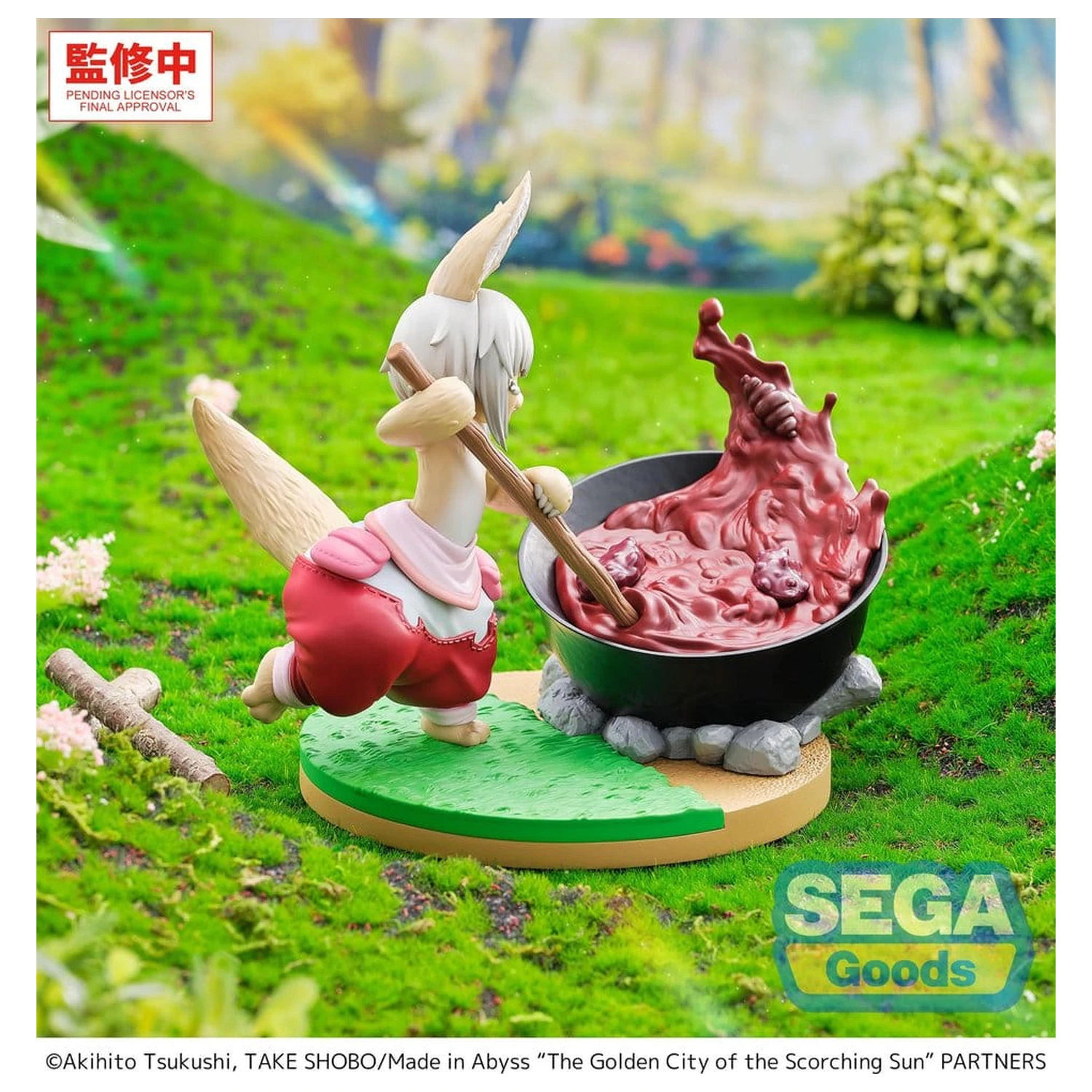 Made in Abyss: The Golden City of the Scorching Sun Luminasta PVC Figur Nanachi ~Dreaming of Mealtime~ 14 cm Produktfoto