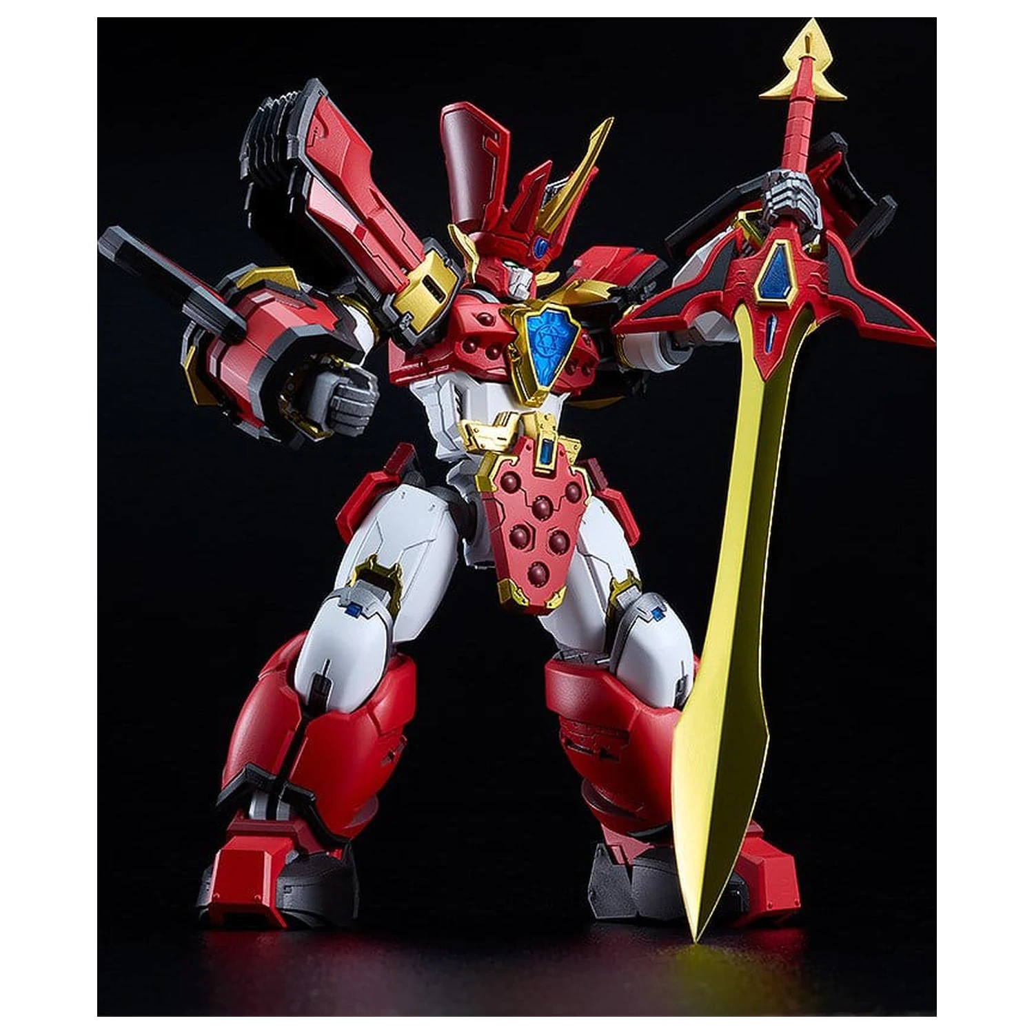 Mado King Granzort Moderoid King's Style Plastikmodellbausatz Granzort Gold Edition 19 cm Produktfoto