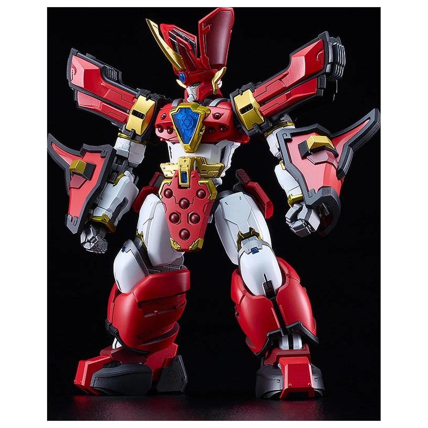 Mado King Granzort Moderoid King's Style Plastikmodellbausatz Granzort Gold Edition 19 cm Produktfoto