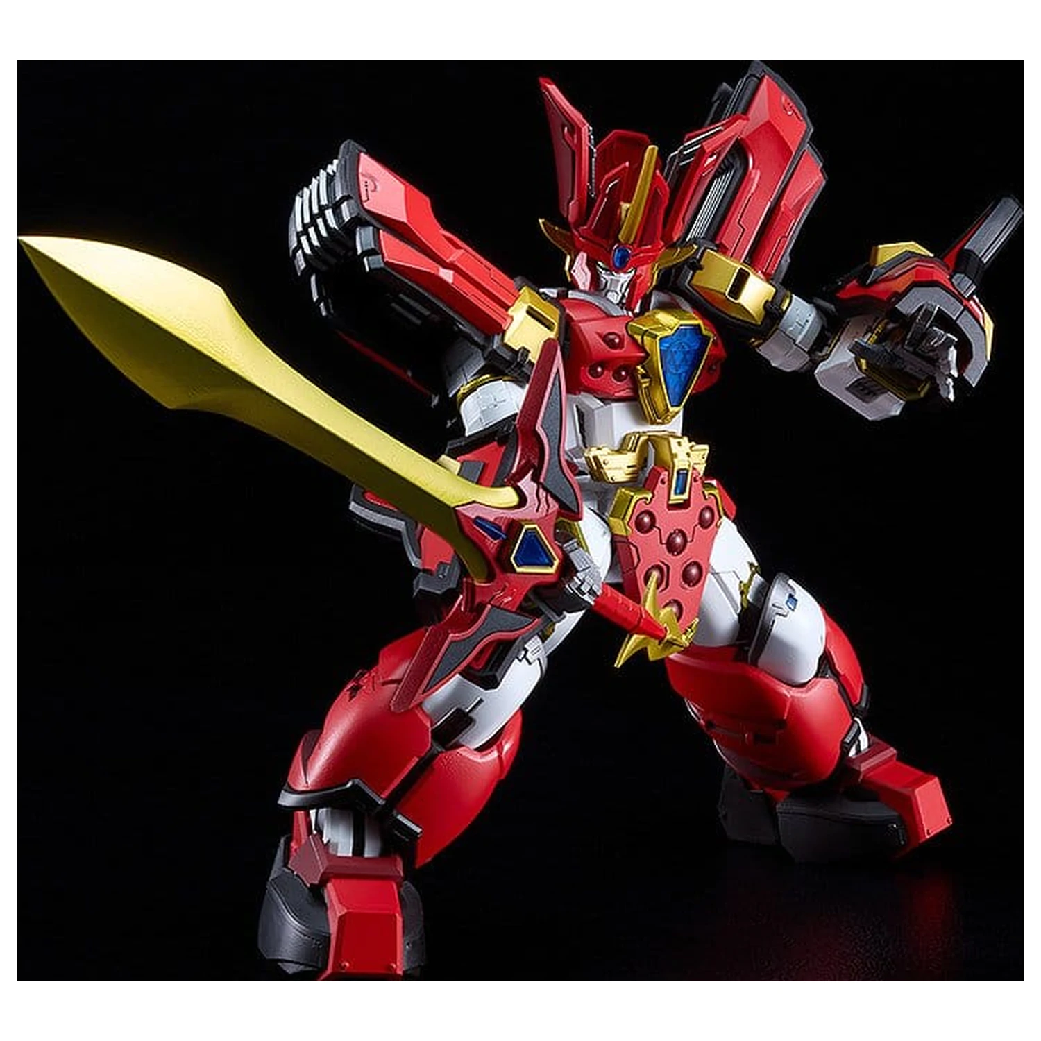 Mado King Granzort Moderoid King's Style Plastikmodellbausatz Granzort Gold Edition 19 cm Produktfoto