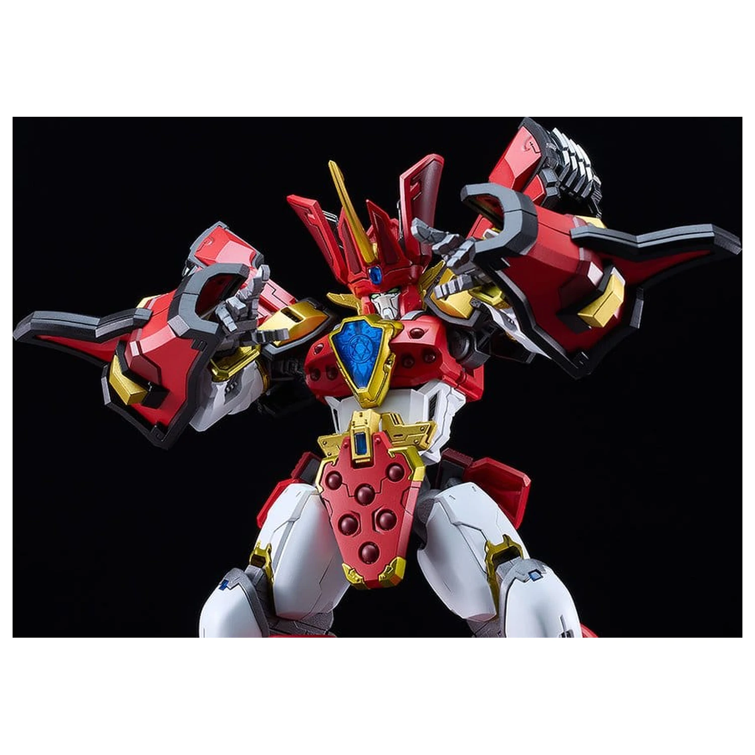 Mado King Granzort Moderoid King's Style Plastikmodellbausatz Granzort Gold Edition 19 cm Produktfoto