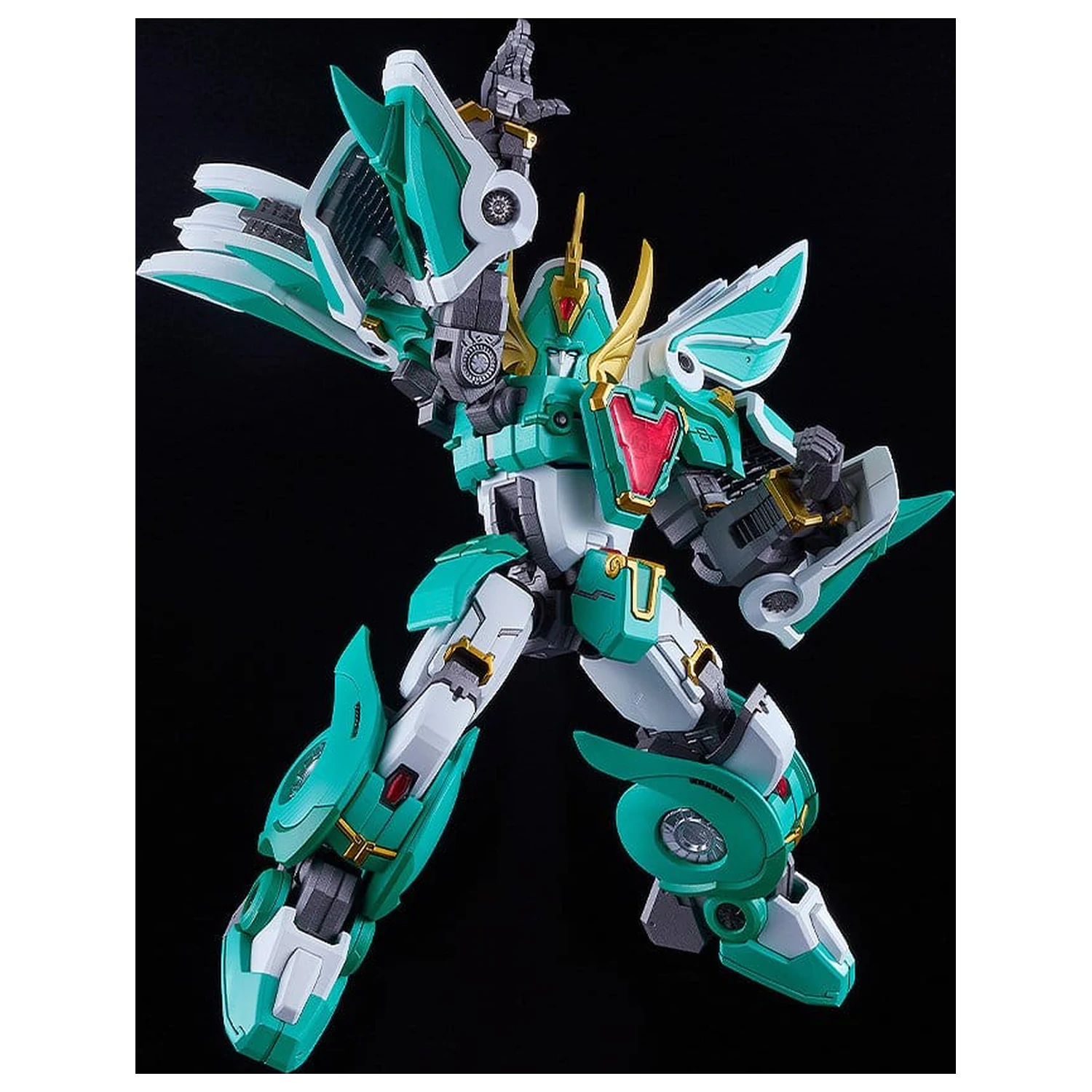 Mado King Granzort Moderoid King's Style Plastik Modell Bausatz Winzert Gold Edition 18 cm Produktfoto