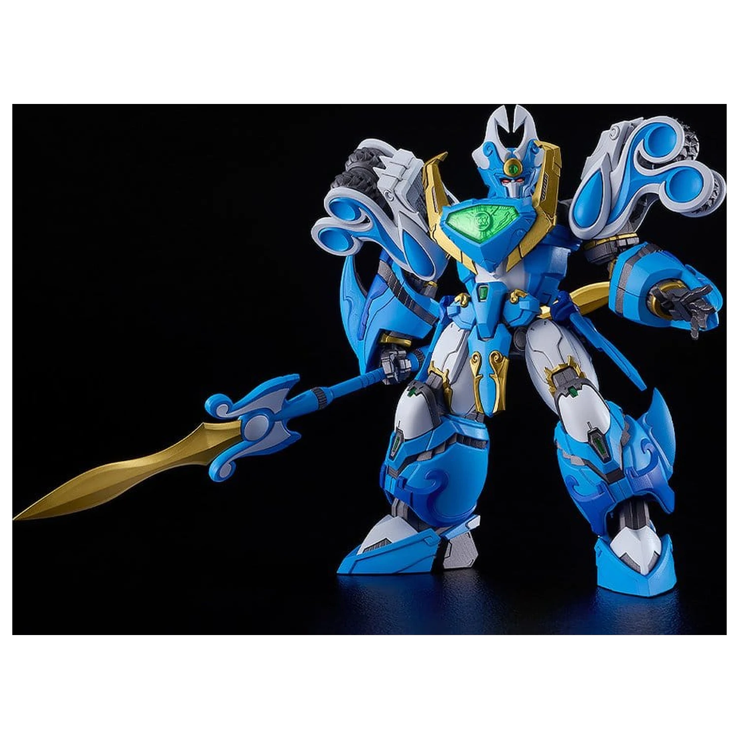 Mado King Granzort Moderoid Plastik Modell Bausatz King's Style Aquabeat 18 cm Produktfoto
