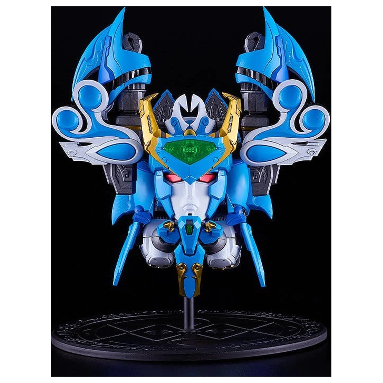 Mado King Granzort Moderoid Plastik Modell Bausatz King's Style Aquabeat Gold Edition 18 cm Produktfoto