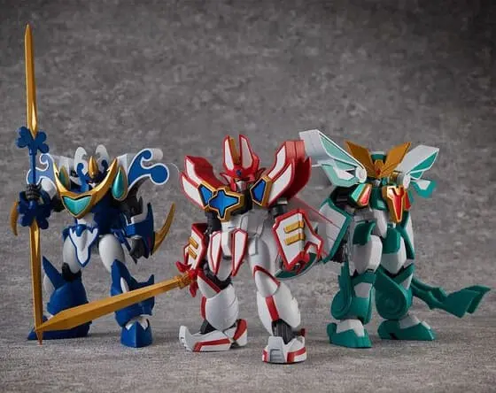 Mado King Granzort Variable Action MINI Actionfiguren Set Super Granzort, Super Aquabeat & Super Winzart 10 cm Produktfoto
