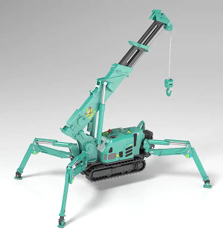 Maeda Seisakusho Moderoid Plastikmodellbausatz 1/20 Spider Crane (Green) Re-Run 25 cm Produktfoto